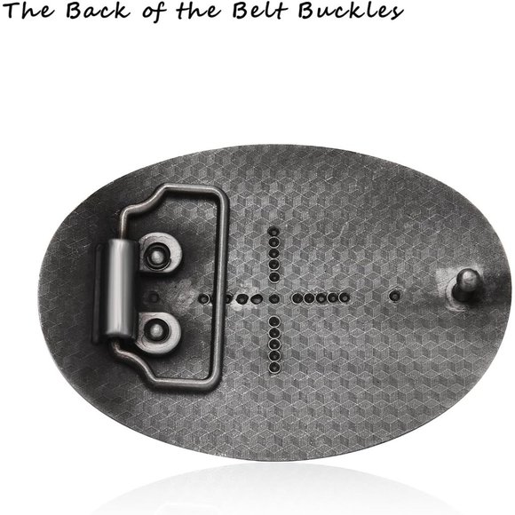 Women Cowboy Rodeo Running Horse Antique Floral Belt Buckle - Picture 2 of 7